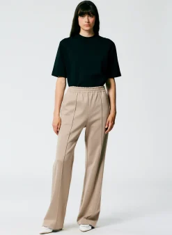 Sale Tibi Active Knit Scottie Jogger Khaki