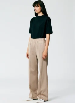 Sale Tibi Active Knit Scottie Jogger Khaki