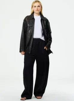 Discount Tibi Active Knit Winslow Pant - Regular Black