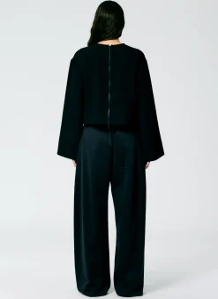 Best Tibi Active Knit Winslow Pant - Petite Black