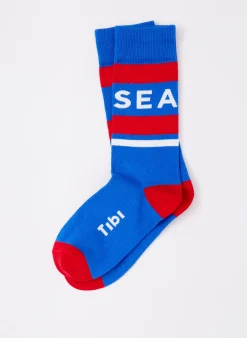 New Tibi Airport Socks Hpn Multi