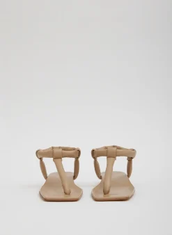 New Tibi Aston Sandal Nude