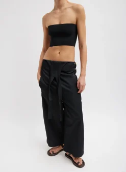 New Tibi Bandeau Black