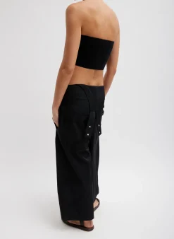 New Tibi Bandeau Black
