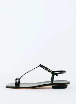 Sale Tibi Barry Kidskin Sandal Black