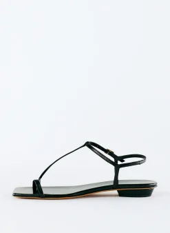 Sale Tibi Barry Kidskin Sandal Black