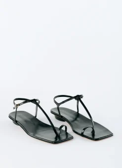 Sale Tibi Barry Kidskin Sandal Black