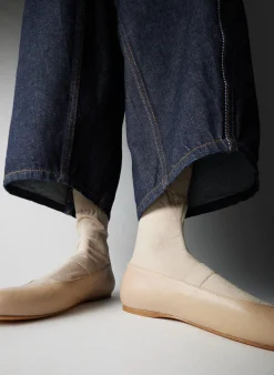 Best Tibi Borg Sock Shoe Nude