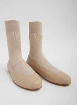 Best Tibi Borg Sock Shoe Nude