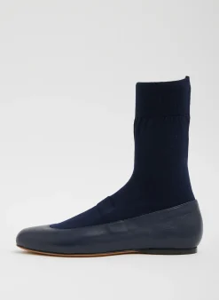 Online Tibi Borg Sock Shoe Navy