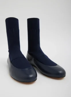 Online Tibi Borg Sock Shoe Navy