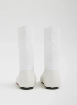 Hot Tibi Borg Sock Shoe Optic White