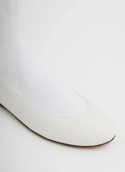 Hot Tibi Borg Sock Shoe Optic White