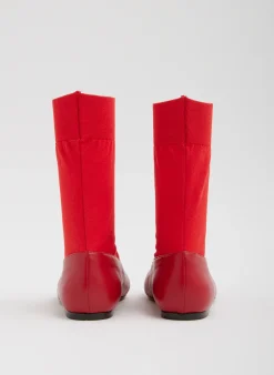Sale Tibi Borg Sock Shoe Red