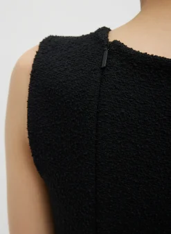 Online Tibi Boucle Knit Sculpted Dress Black