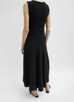 Online Tibi Boucle Knit Sculpted Dress Black