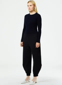 Hot Tibi Calder Sweatpant Black