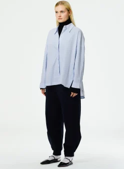 Online Tibi Calder Sweatpant Navy
