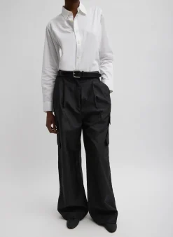 Best Tibi Charlie Men's Slim Shirt White