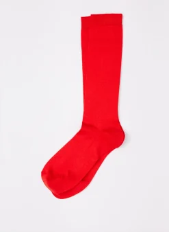Tibi Classic Socks Red