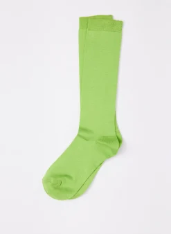 Clearance Tibi Classic Socks Bright Green