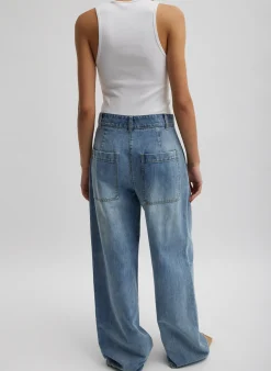 Tibi Classic Wash Stella Jean Classic Blue