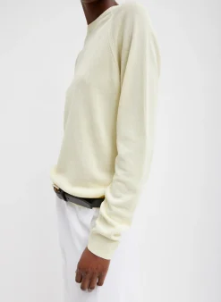 Tibi Crispy Sweater Pullover Butter