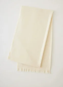 Discount Tibi Fringe Scarf Ivory