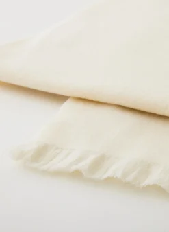 Discount Tibi Fringe Scarf Ivory