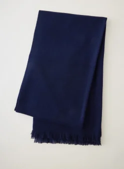 Outlet Tibi Fringe Scarf Navy