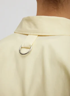New Tibi Gabe Oversized Shirt Lemon Ice