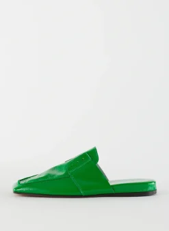 Discount Tibi Granger Slide Green