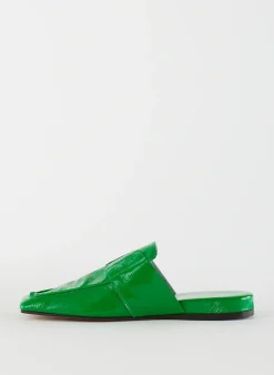 Discount Tibi Granger Slide Green