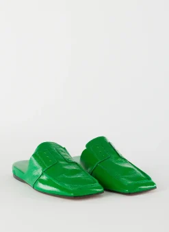 Discount Tibi Granger Slide Green