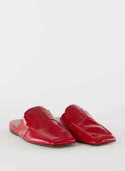 Online Tibi Granger Slide Cherry Red