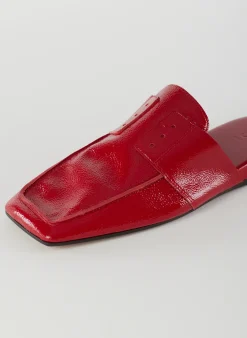 Online Tibi Granger Slide Cherry Red