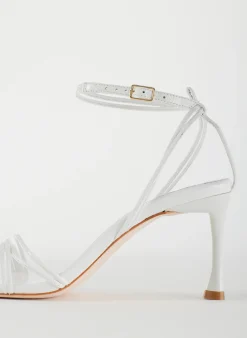Discount Tibi Guy Naplack Sandal White