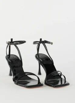 Online Tibi Guy Naplack Sandal Black