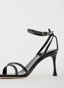 Online Tibi Guy Naplack Sandal Black