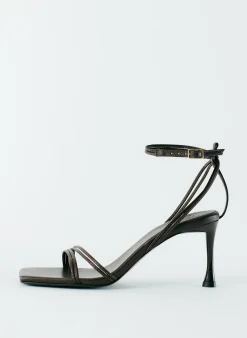 Discount Tibi Guy Sandal Red Brown