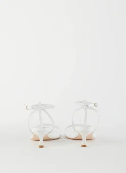 Sale Tibi Harper Naplack Sandal White