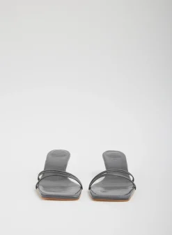 Best Tibi Jim Naplack Sandal Grey