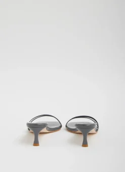 Best Tibi Jim Naplack Sandal Grey