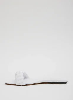 Online Tibi Jordan Nappa Sandal Optic White