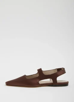 Sale Tibi Malcolm Flat Brown