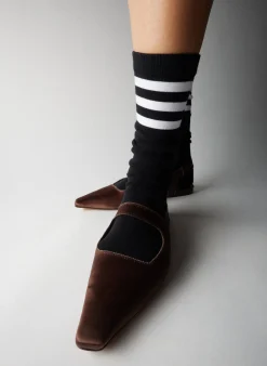 Sale Tibi Malcolm Flat Brown