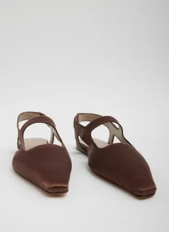 Sale Tibi Malcolm Flat Brown