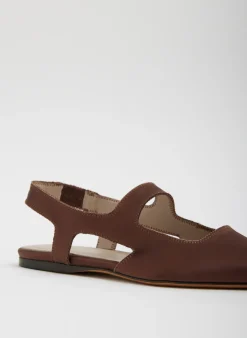 Sale Tibi Malcolm Flat Brown