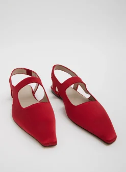 New Tibi Malcolm Flat Red