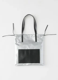 Sale Tibi Metallic Lucas Bag Silver